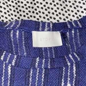 Cropped, frayed & knitted sweater